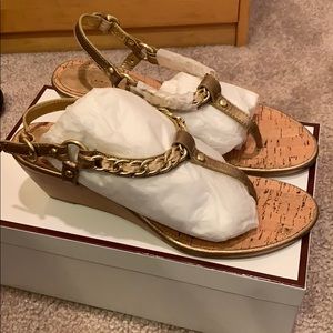 Coach sandals wedges